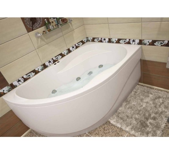 Акриловая ванна Aquanet Graciosa 150x90 R