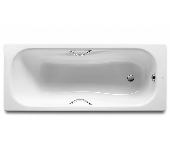 Стальная ванна Roca PRINCESS N 170x75 с ручками