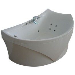Акриловая ванна Aquatika Gotika Sensa 150x90 R с гидромассажем
