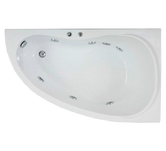 Акриловая ванна BAS Алегра 150x90 R