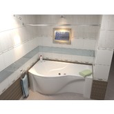Акриловая ванна BAS Капри 170x95 L