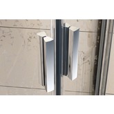 Душевая дверь Ravak Blix BLDP2 -100 хром + стекло Грэйп