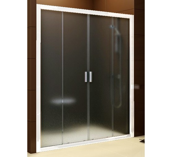 Душевая дверь Ravak Blix BLDP4 -120 белый + стекло Грэйп