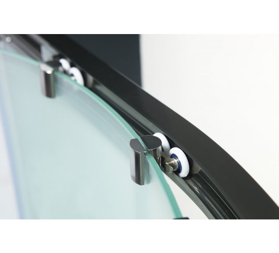 Душевой угол Cezares GIUBILEO SCORREVOLE-CP-Br 900x900 бронза прозрачное стекло матовый узор