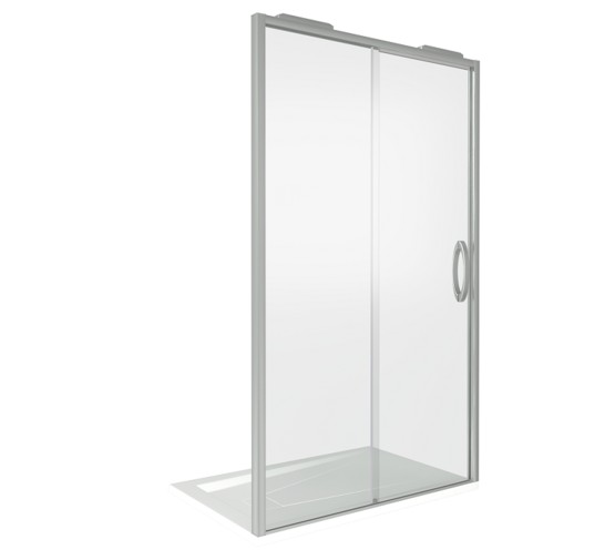 Душевая дверь GOOD DOOR Antares WTW 130 хром, стекло прозрачное