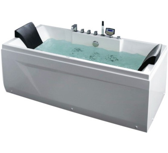 Акриловая ванна Gemy G9065 K L 175x85 с гидромассажем