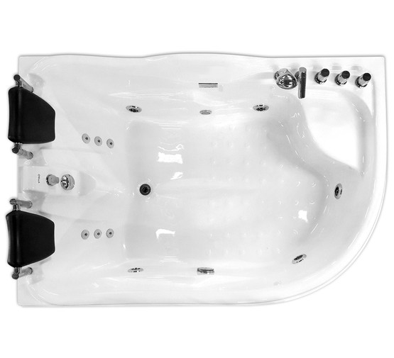 Акриловая ванна Gemy G9083 B L 180x121 с гидромассажем
