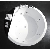 Акриловая ванна Gemy G9230 K d 150 с гидромассажем