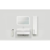 Комплект мебели Eqloo Vito 100 см белый подвесной