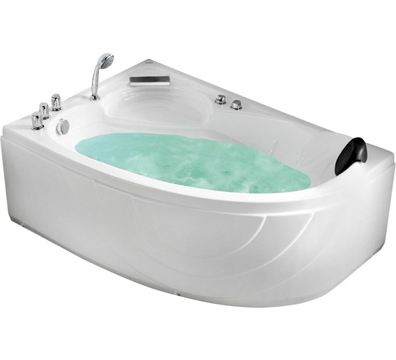 Акриловая ванна Gemy G9009 B L 150x100 с гидромассажем