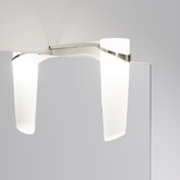 Комплект мебели Aqwella Леон-МР 40 белый подвесной