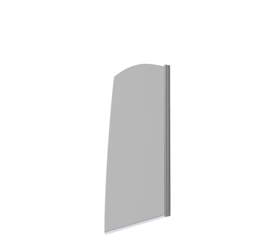 Шторка для ванны Good Door Screen R-80-C-CH 800х1400 хром, прозрачное стекло