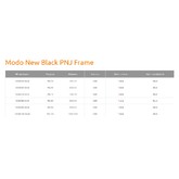 Шторка для ванны Radaway Modo New Black PNJ Frame 80 черный, стекло прозрачное