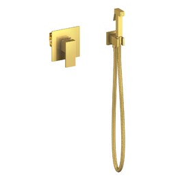 Гигиенический душ Timo Selene 2089/17SM new со смесителем золото матовое