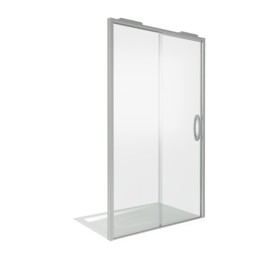 Душевая дверь GOOD DOOR Antares WTW 100 хром, стекло прозрачное