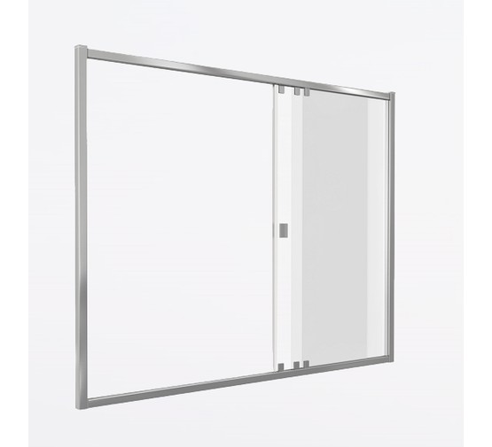 Шторка для ванны Good Door Screen WTW-180-G-CH 1800х1400 хром, рифленое стекло