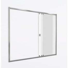 Шторка для ванны Good Door Screen WTW-180-G-CH 1800х1400 хром, рифленое стекло