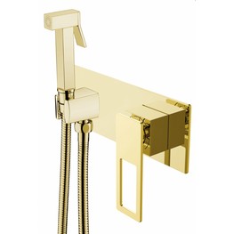 Гигиенический душ Boheme Q 147-G со смесителем, золото
