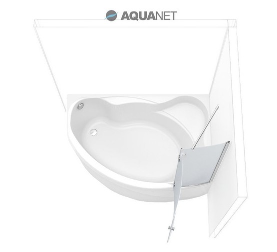 Акриловая ванна Aquanet Jamaica 160x100 L