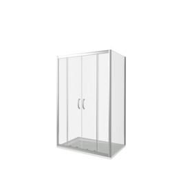 Душевой угол GOOD DOOR Infinity WTW-TD-SP-190-100-C-CH 1900x1000 хром + прозрачное стекло 