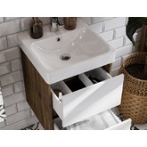Комплект мебели Aquaton Сканди 45 см Белый/Дуб Рустикальный