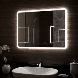 Зеркало Континент Demure LED 900х800