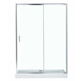 Душевая дверь Aquanet SD-1400A 140 хром, стекло прозрачное