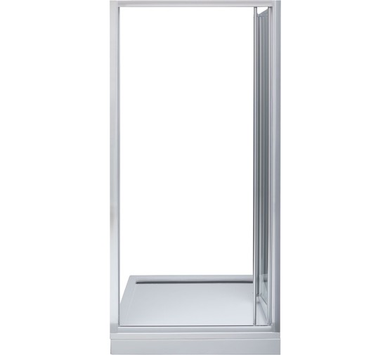 Душевая дверь Aquanet Alfa NAA6422 80 хром, стекло прозрачное