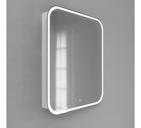 Зеркало-шкаф Jorno Modul 60 с подсветкой