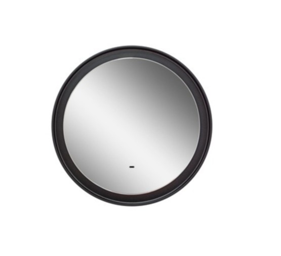 Зеркало Континент Planet LED D600 черный
