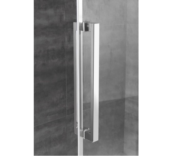 Душевая дверь Cezares Lux-Soft-BF-1-120-C-Cr-IV 120 см хром прозрачное стекло 