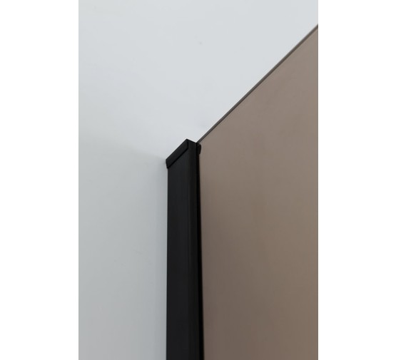 Душевой угол Cezares Slider-A-2-80/90-Br-Nero 800x800 черный бронза стекло