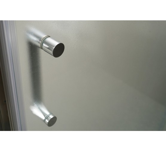 Душевая дверь BelBagno Uno-195- BF-1-100-P-Cr хром, рифлен.стекло 