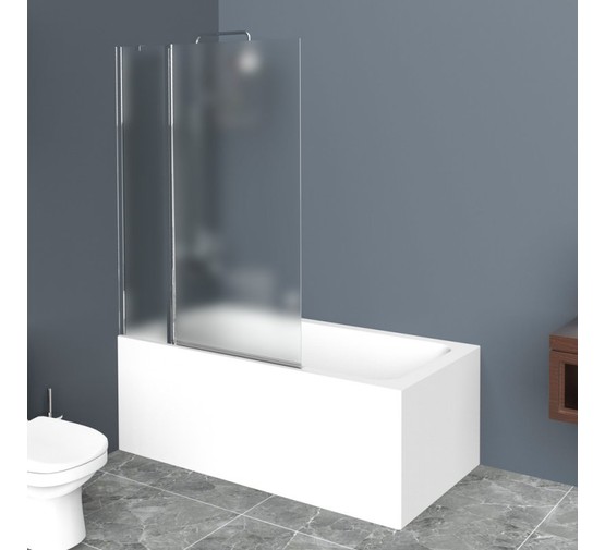 Шторка для ванны BelBagno Uno V-11-90/150-P-Cr 900x1500 текстур.стекло 