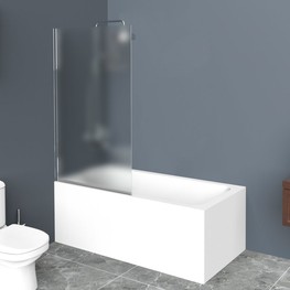 Шторка для ванны BelBagno Uno V-1-70/150-P-Cr 700x1500 текстур.стекло 