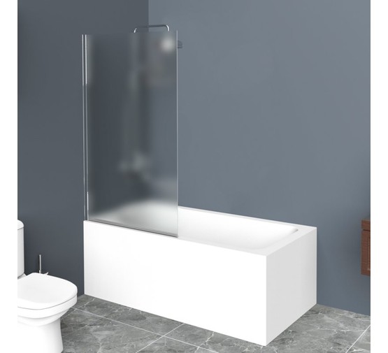 Шторка для ванны BelBagno Uno V-1-75/150-P-Cr 750x1500 текстур.стекло 