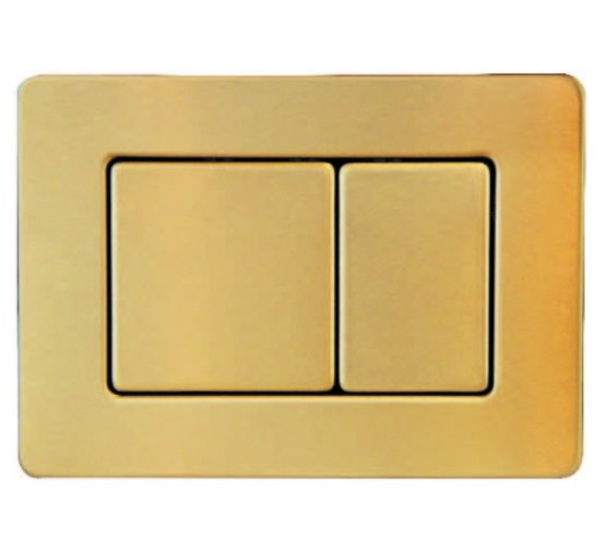 Клавиша смыва Boheme 650-G золото