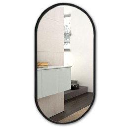 Зеркало Azario Виола-лофт 500х1000 черный