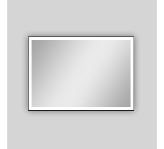 Зеркало Azario LED 1000х700 черный