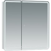 Зеркало-шкаф Aquanet Оптима 80 LED белый