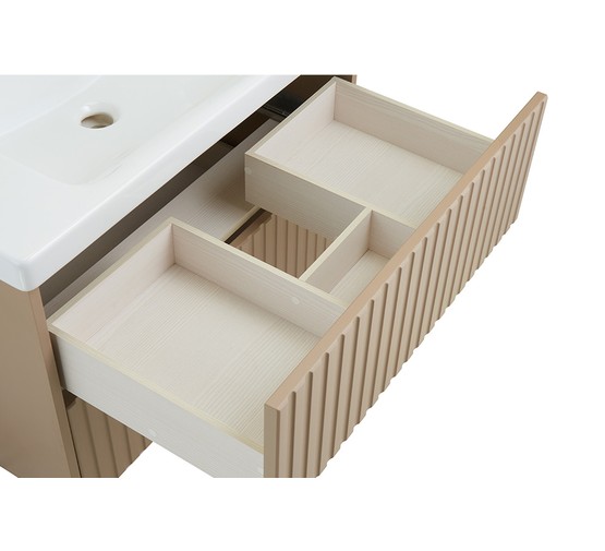 Комплект мебели ASB-Woodline Риола 80 капучино