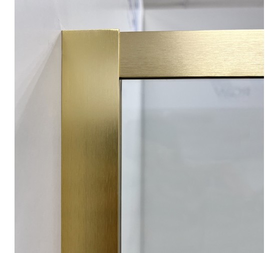 Душевая дверь RGW Stilvoll SV-12G 1500 золото брашированное, прозр.стекло