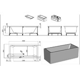 Акриловая ванна Kolpa-san Elektra Basis 190x90