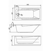 Акриловая ванна Kolpa-san Armida Standart 180x80