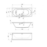 Акриловая ванна Kolpa-san Vip Basis 180x80