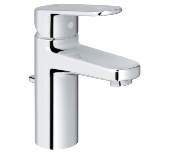 Смеситель для раковины Grohe Europlus II 32612002 с донным клапаном