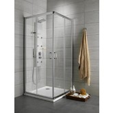 Душевой угол Radaway Premium Plus D190 1200х800 хром,прозрачное стекло