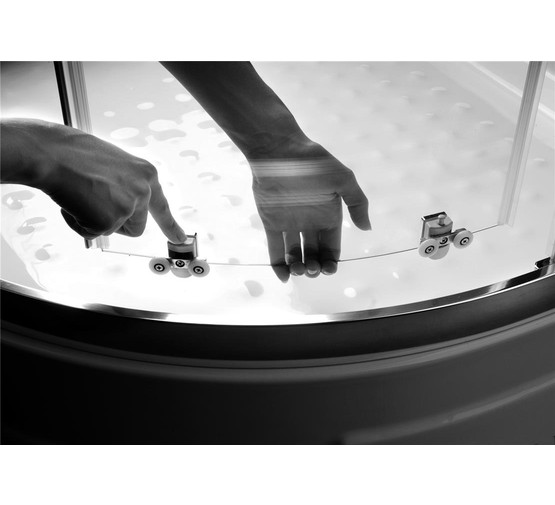 Душевой угол Radaway Premium Plus C190 800х800 хром,коричневое стекло