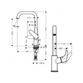 Смеситель для раковины HANSGROHE Focus 31609000