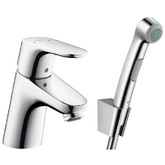 Смеситель для раковины HANSGROHE Focus 70 31926000 с гигиен.душем